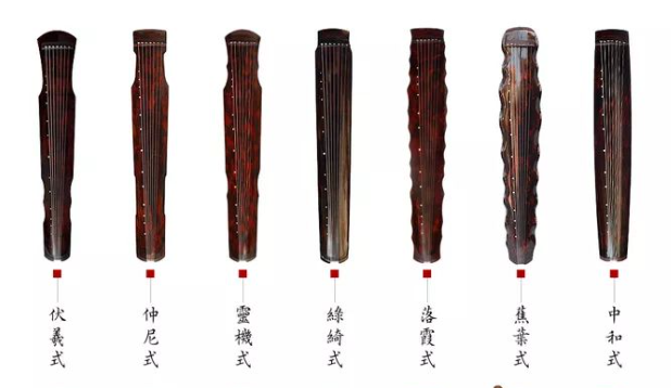 直辖县级十四种常见古琴样式（图集）